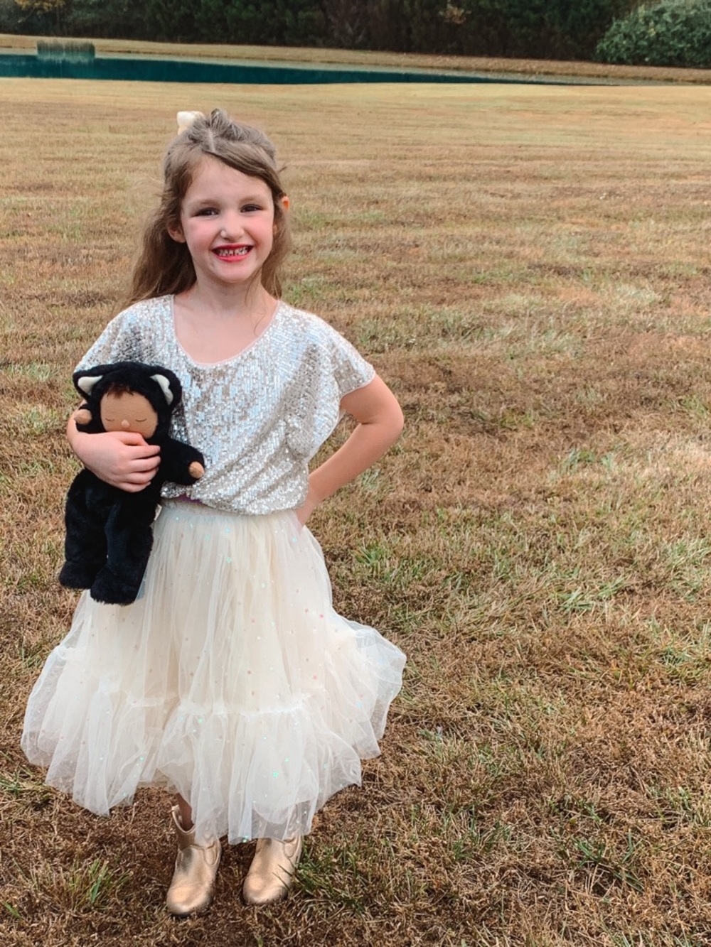Lola and the boys star tulle skirt